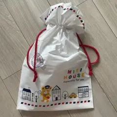 MIKI HOUSE ミキハウス　ラッピング　袋　プレゼント用袋　巾着