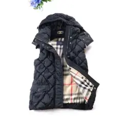 新品同様❗️BURBERRY LONDON 立体キルティング ダウンベスト