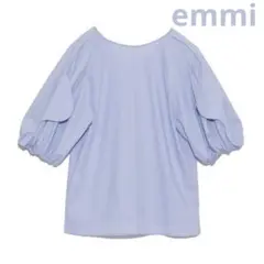 ウェーブスリーブブラウス　袖　ブラウス　emmi