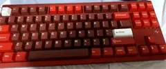 WOBKEY Crush80 Reboot Pro 赤 メカニカルキーボード