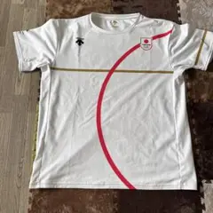 TEAM JAPAN ホワイト Tシャツ XO