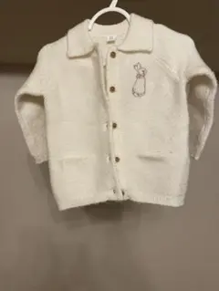 M&S クリーム色 カーディガン 6-9ヶ月