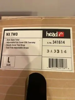 HEAD バインディング Lサイズ ビンディング NX TWO 341614