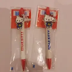ハローキティ　70s　シャープペン　ボールペン　2点セット　レア