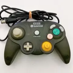 任天堂 ゲームキューブ コントローラ　クリアブラック　HORI製　動作確認済
