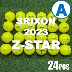 【A61】SRIXON Z-STAR 2023年 黄 ロストボール 24球