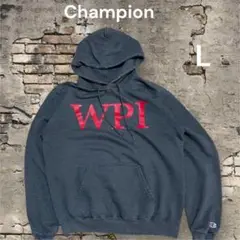 ChampionチャンピオンWPI ウースター工科大学ロゴ入りパーカー Lサイズ