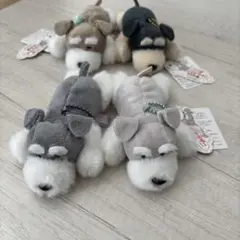 くったりシュナウザーうたた寝VMC 4匹セット