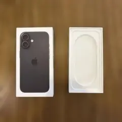 Apple iPhone 16 ブラック 箱のみ