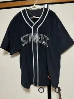 Supreme Polartec Baseball Jersey "Black"