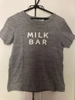 R&D.M.Co-MILK BAR グレー 半袖Tシャツ