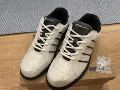 alienGOLF ゴルフシューズ ホワイト スパイク付き
