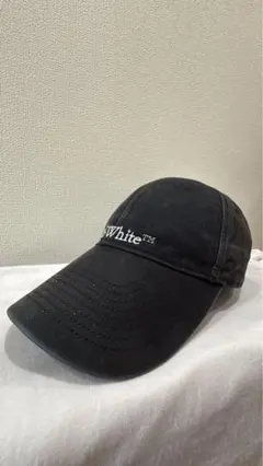 Off-White ブラック ベースボールキャップ