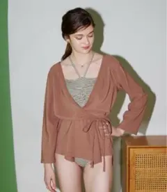 SEAdress 2wayリブガウン　M