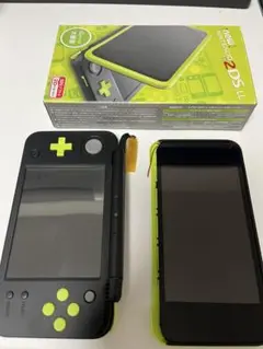 New Nintendo 2DS LL ブラック/グリーン 本体