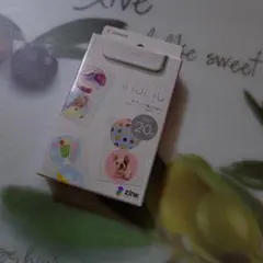 新品未開封品☆ZINKフォトペーパー 丸型 20枚