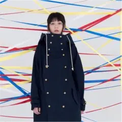 【値下げ】ネイビーhazama エンペラーパーカー 18SS