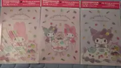 マイメロ クロミ ✕ 森永 ハイチュウ A4クリアファイル 全３種セット