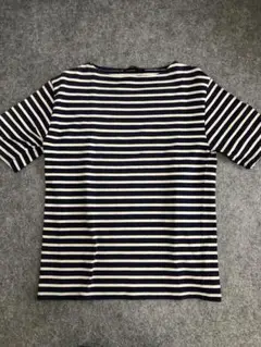 Saint James（セントジェームス） 半袖 ブルー白Mサイズ