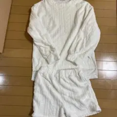 IDEAL COLLECTION ホワイト ルームウェア Lサイズ