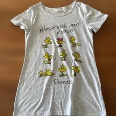 PEANUTS ウッドストック 半袖チュニック
