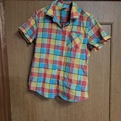 UNIQLO 半袖チェックシャツ