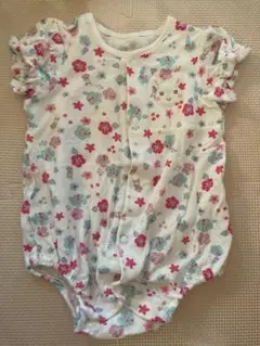 花柄ロンパース 80サイズ