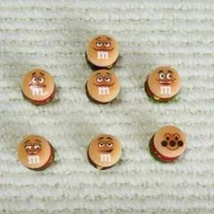 エムアンドエムズ ＆アンパンマン デコパ ハンバーガー M&M's