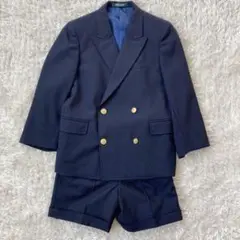 MIKI HOUSE フォーマルスーツ セットアップ 男の子 紺ブレ