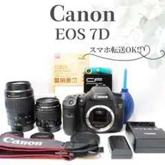 プロも愛用の名機✨美品✨Canon EOS 7D✨ダブルレンズセット 高速連写