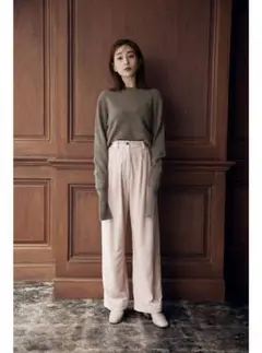 田中みな実×CLANE ベロアパンツ