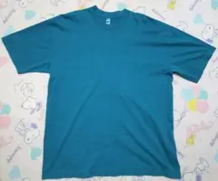 美品 XL！Los Angeles Apparel 6.5oz Ｔシャツ ブルー