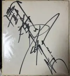 貴重　新日本プロレス　闘魂　アントニオ猪木と古舘伊知郎　寄書直筆サイン色紙 2025年最新】猪木 サイン色紙の人気アイテム - メルカリ