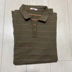 ARARIS ストライプ ポロシャツ 3L