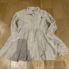 East Boy チェック柄ドレスシャツ 130