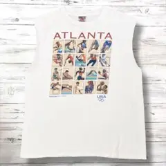 ONEITA オニータ タンクトップ デカロゴ ホワイト XL 0266
