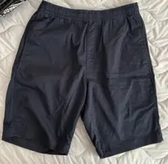 ショートパンツ　ハーフパンツ　ネイビー　紺色　ユニクロ　UNIQLO