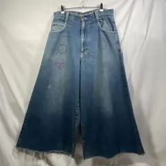 90's KIK WEAR バギーパンツ　W32 ストリート　茶色　キックウェア 90´s KIK WEAR バギーパンツ W32 ストリート 茶色 キックウェア