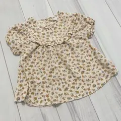 【120】テータテート 花柄 ブラウス