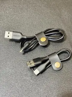 Anker USB充電ケーブルセット マイクロUSB〜タイプA\USB-A-C