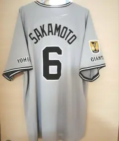 東京読売ジャイアンツ　坂本勇人　ビジターユニフォーム　XLサイズ　2025モデル