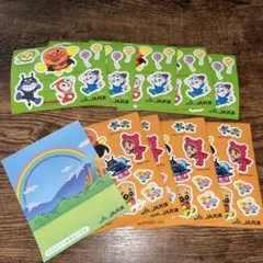 アンパンマン シール　10枚セット　デコレーションシール1枚