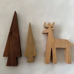 はーとぼっくす工房　クリスマスオーナメント　トナカイ　ツリー