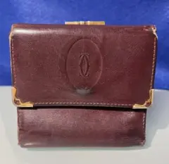 【ジャンク】カルティエ 財布 レトロ