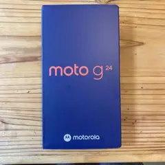 【新品・未使用】Motorola moto g 24 本体　マットチャコール