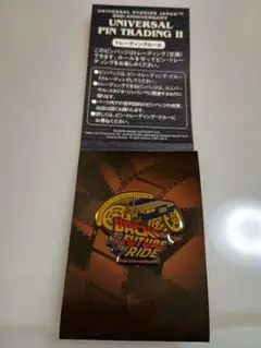 ＵＳＪ　バック・トゥ・ザ・フューチャー ピンバッジ 2周年記念