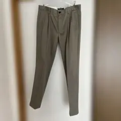 Eddie Bauer カーキ チノパン ダブルプリーツ