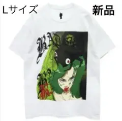 Billie Eilish Tシャツ　2枚セット　コラボtシャツ　ジュンイナガワ jun inagawa ビリーアイリッシュコラボTシャツ M size ホワイト