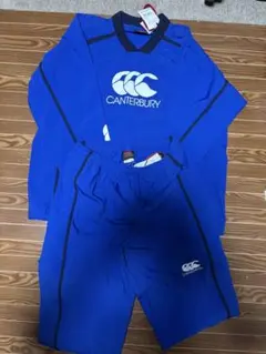 CANTERBURY ヤッケ　ウォームアップウェア XL 青　新品未使用タグ付き