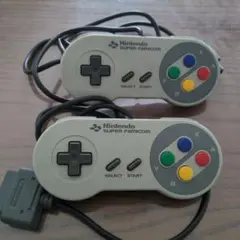 ニンテンドー純正品 スーパーファミコン コントローラー 2個 SFC